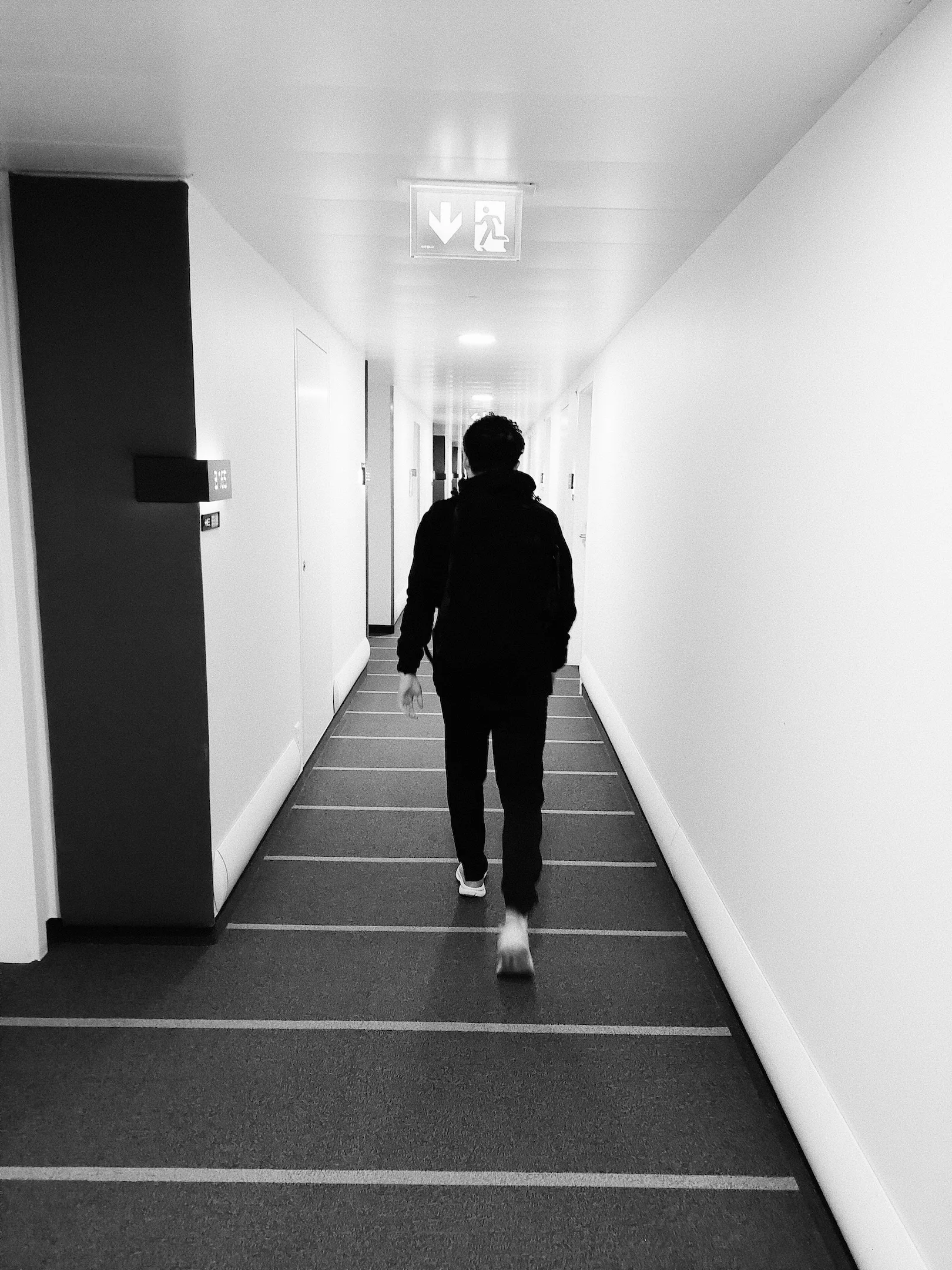 On the way to the race location